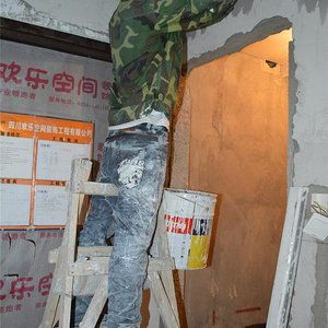装修施工地贴,家装施工地贴