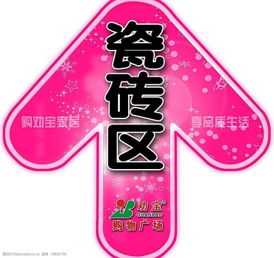 区域地贴